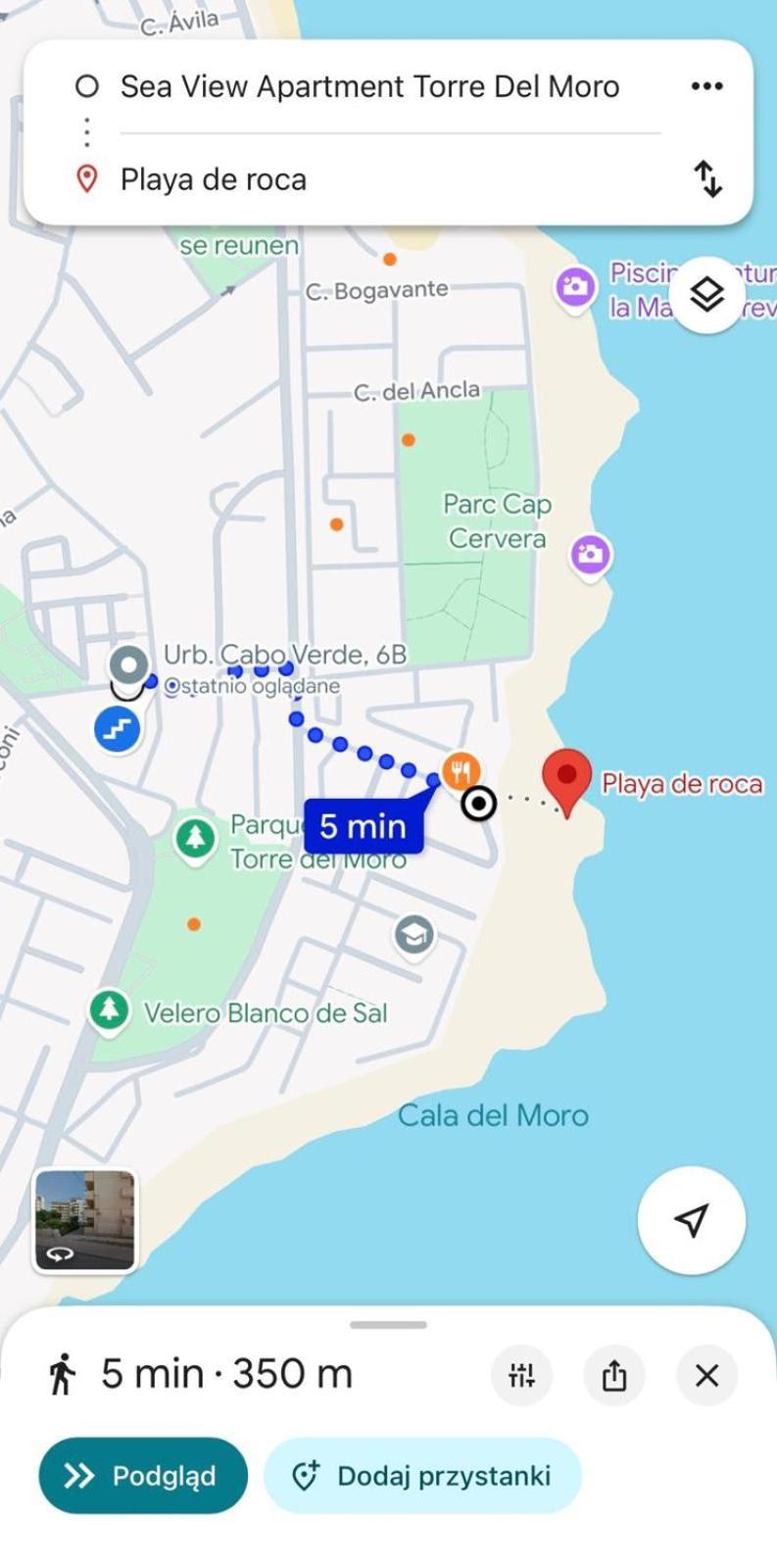 Sea 350M Seaview Apartment Torre Del Moro Ла Мата Екстериор снимка